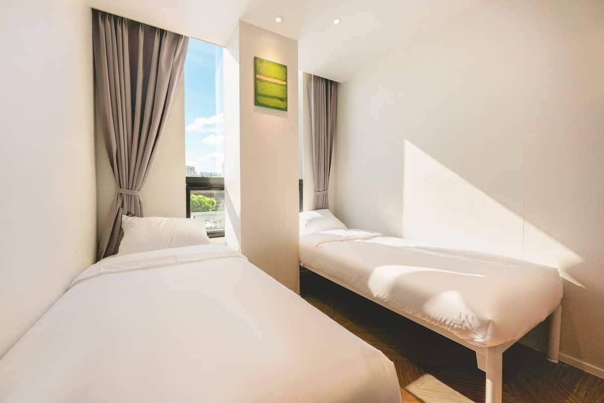 City View Twin Room | Wi-Fi de cortesia