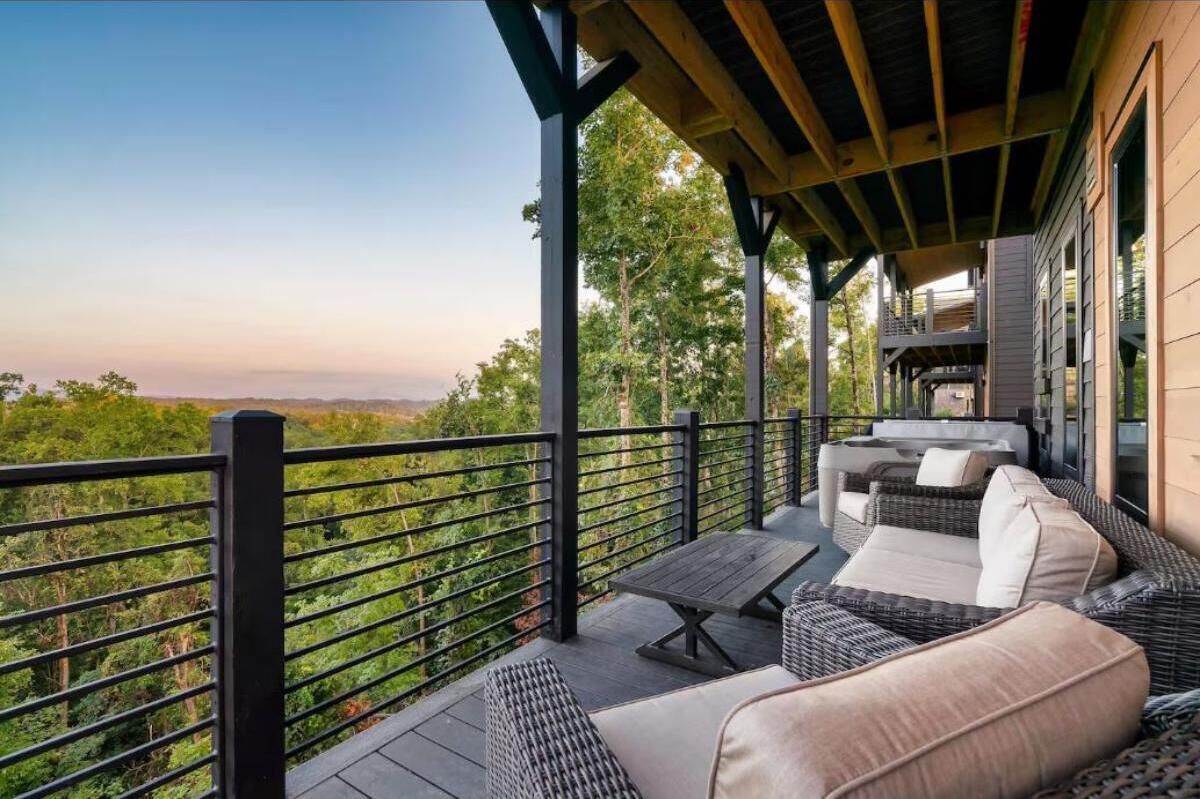 Hus - flera sängar (Spa Mountain Retreat) | Terrass/Patio
