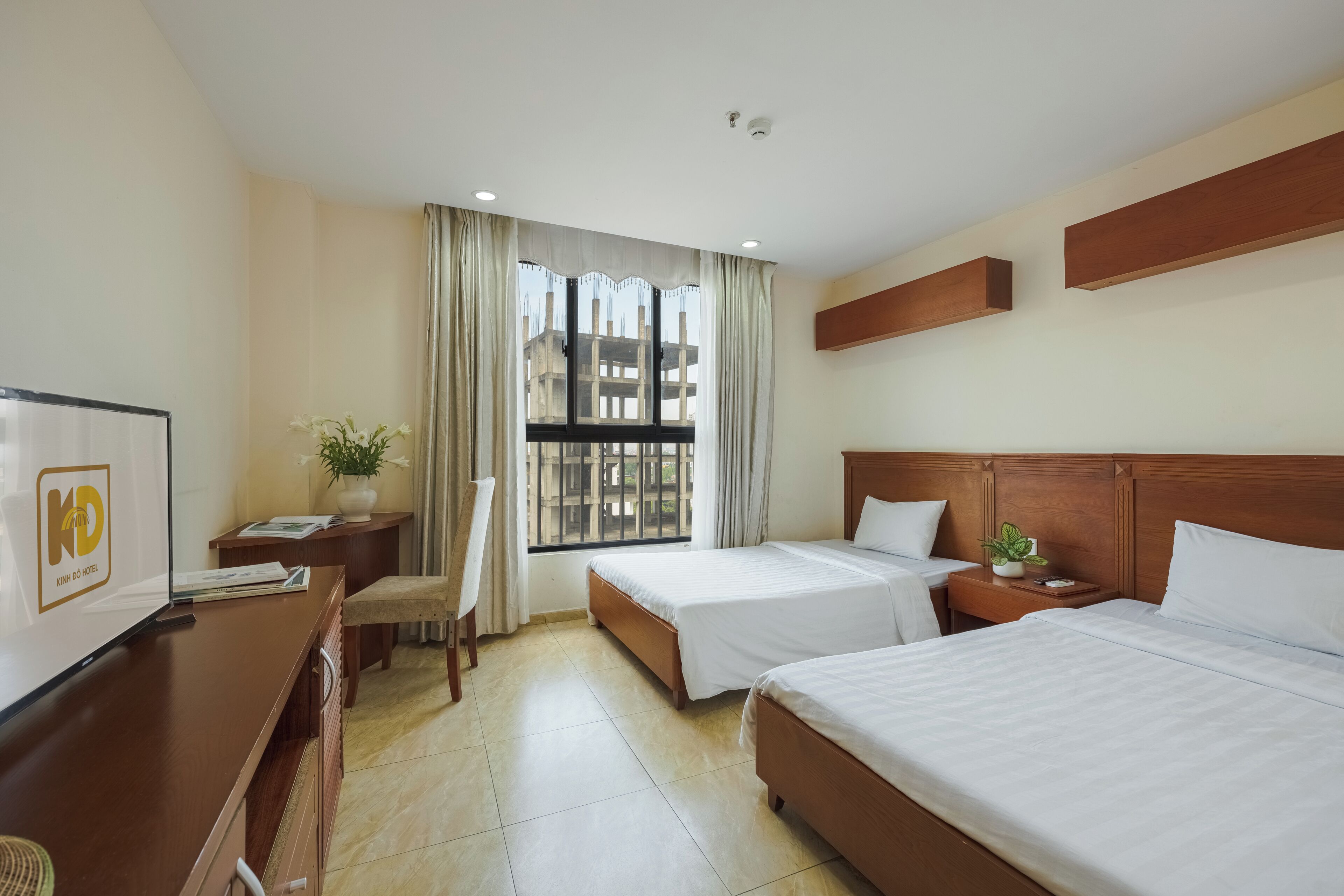 Basic Double or Twin Room, City View | Free WiFi