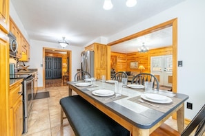 Ferienhaus, Mehrere Betten (Pennies From Heaven) | Speisen