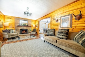 Ferienhaus, Mehrere Betten (Pennies From Heaven) | Wohnbereich