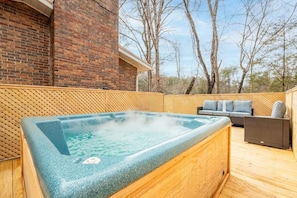 Ferienhaus, Mehrere Betten (Pennies From Heaven) | Terrasse/Patio