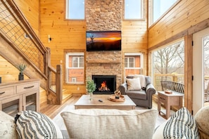 House, Multiple Beds (The Playhouse) | Living area - The Playhouse (Sevierville)
