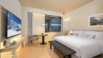 In-room safe, blackout curtains, soundproofing, free WiFi