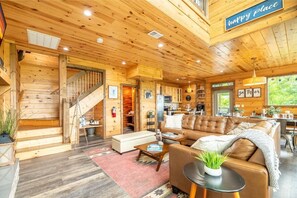 Ferienhaus, Mehrere Betten (Fancy Views) | Wohnbereich
