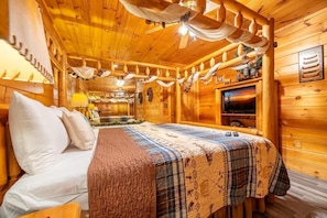 Ferienhütte, 1 King-Bett und Schlafsofa (Awesome View) | 1 Schlafzimmer