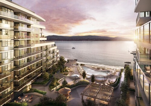 Luxury Living at Aqua | Pool, Spa, Golf Sim plus Downtown Kelowna & Lake Views