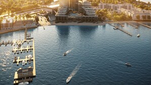 Marina - Luxury Living at Aqua | Pool, Spa, Golf Sim plus Downtown Kelowna & Lake Views (Kelowna)