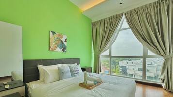 Free WiFi, bed sheets