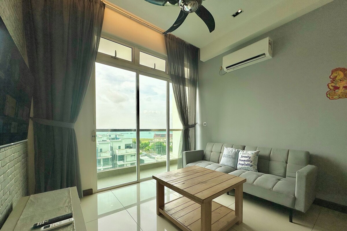 Appartement Classique, vue ville | Coin séjour
