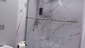Towels, soap, toilet paper