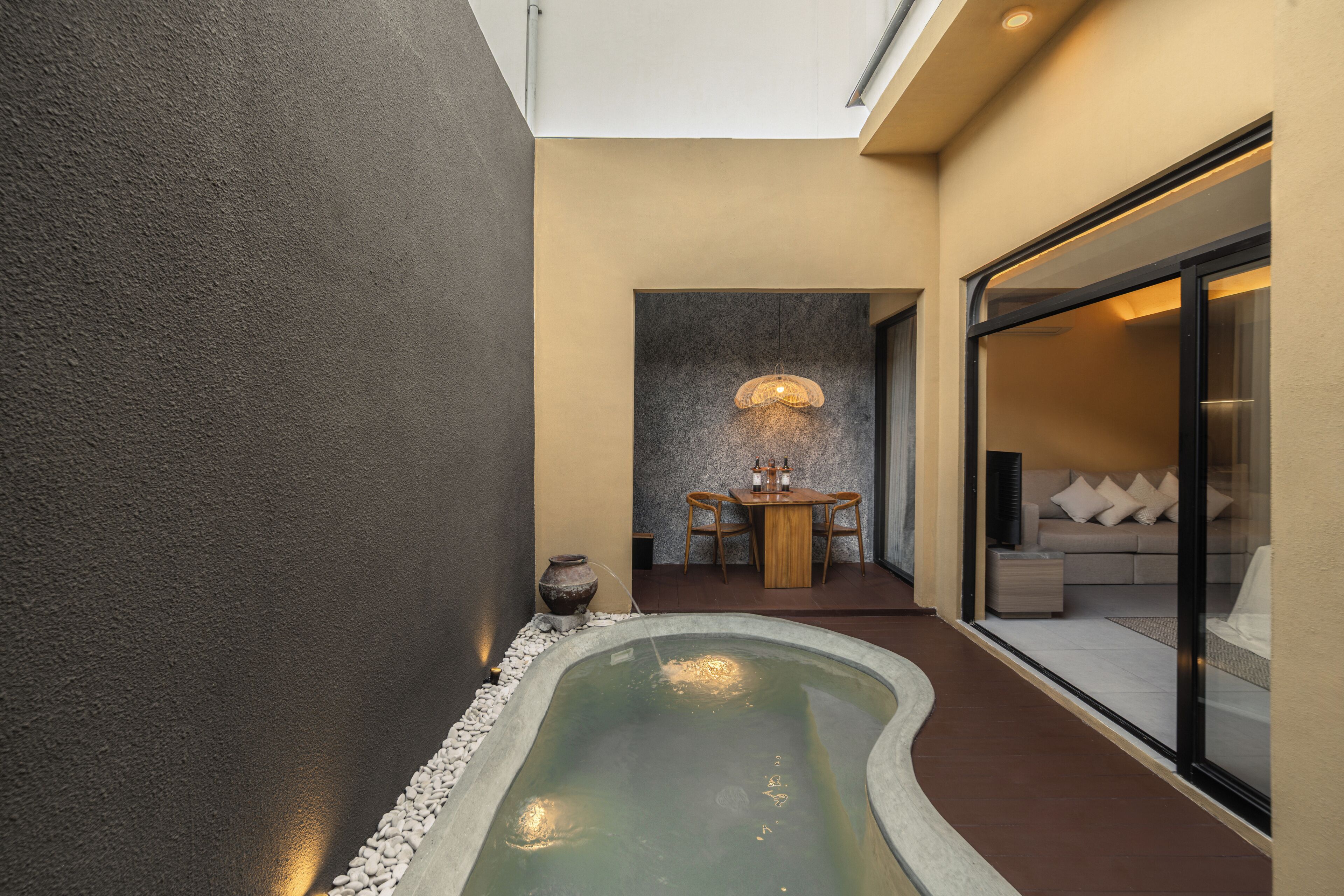 Vila, kolam renang pribadi | Pemandangan dari kamar