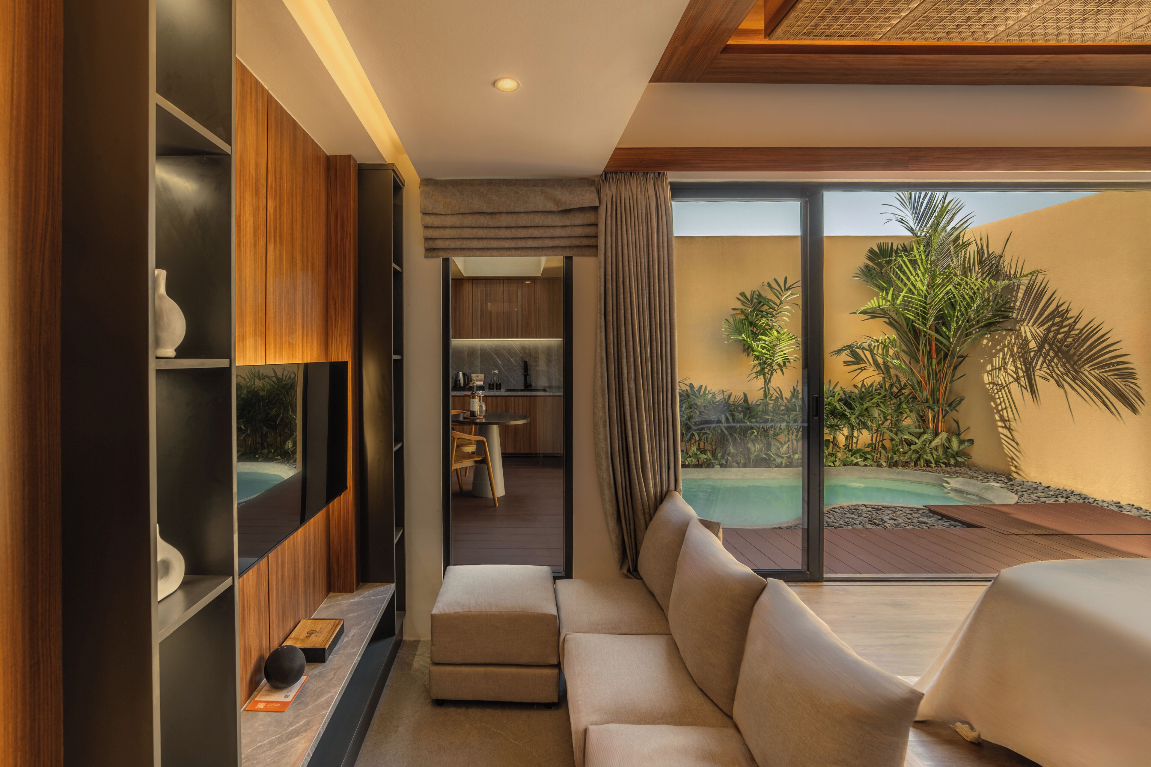 Villa, vista a la alberca (Grand) | Vista desde la habitación