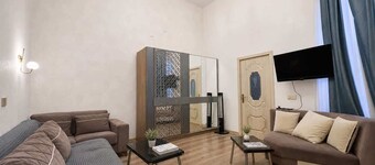 Central 1BR | Double Bed + Fixed Sofa | Sleeps 3
