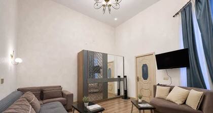 Central 1BR | Double Bed + Fixed Sofa | Sleeps 3