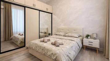 1 bedroom, iron/ironing board, WiFi, bed sheets