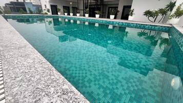 Rooftop pool