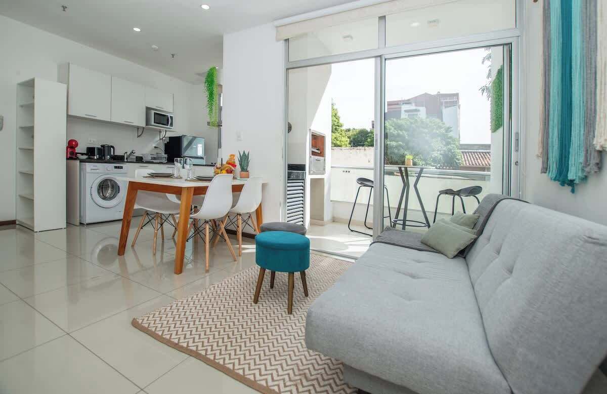 Apartment, City View | Living area