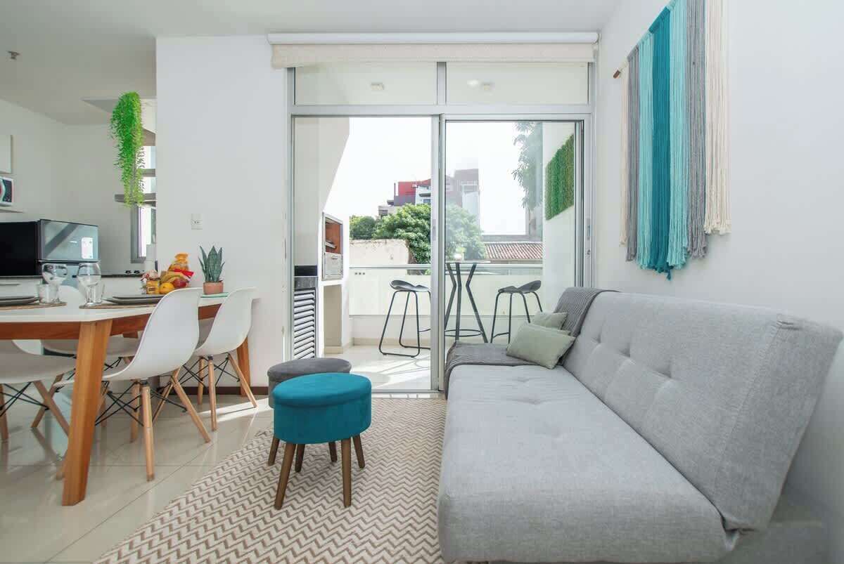 Apartment, City View | Living area