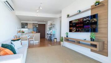 Apartemen, pemandangan kota | Area keluarga