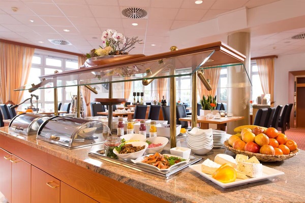 Indulge in a fresh, abundant breakfast buffet each morning.