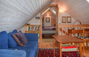Fernseher, Kamin