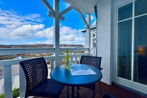 Outdoor dining - Gemütliche Ferienwohnung nahe Ostseestrand in Sellin (Sellin)