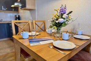 Dining - Attraktive Ferienwohnung für 4 mit Balkon strandnah in Sellin (Sellin)