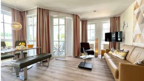 Smart TV, table tennis - Holiday apartment with balcony and Ahoi discount (Sellin)