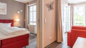 1 bedroom, bed sheets - Exklusive Auszeit an der Ostsee mit Balkon (Sellin)
