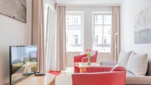 Smart TV, ping pong - Komfortable Ferienwohnung mit Balkon (Sellin)