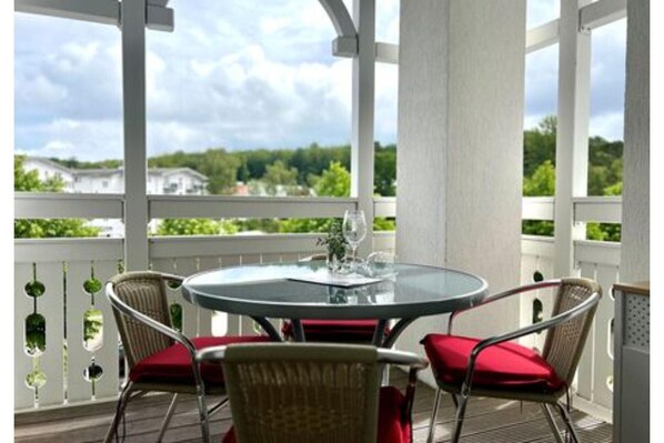 Outdoor dining - Ferienwohnung in Sellin (Sellin)