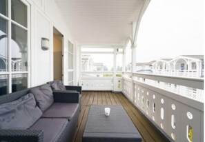 Terrace/patio - Gemütliche Ferienwohnung mit Balkon auf Rügen (Sellin)