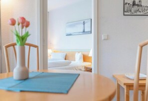 Bed sheets - Ferienwohnung in Sellin mit Hund und Balkon (Sellin)
