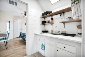 Coffee/tea maker, fridge, microwave, toaster - Near Eats, Shops, Golf & Beach: Oak Island Suite! (Oak Island)
