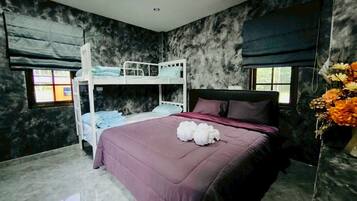 Villa, 3 Bedrooms, Pool View | WiFi (free), bed sheets