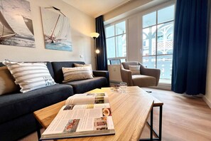 Smart TV, ping pong - moderne Ferienwohnung mit Balkon in Sellin (Sellin)