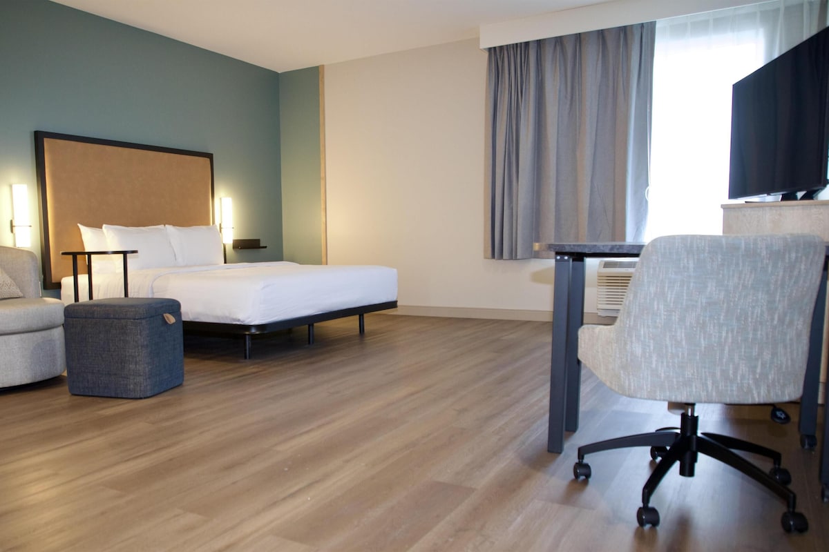 Studio Suite, 1 Tempat Tidur King, akses difabel, dapur kecil (Mobility and Hearing)