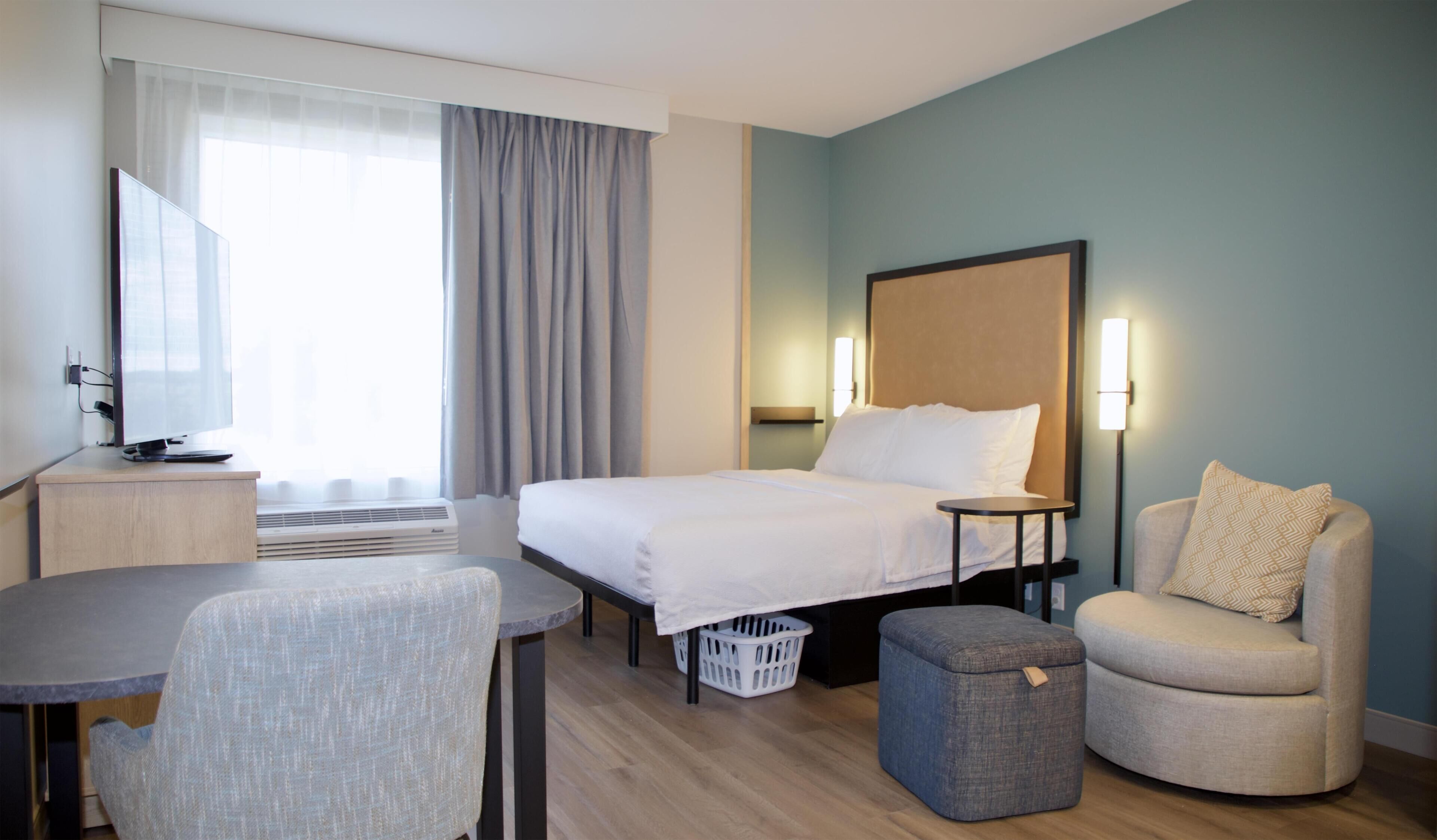 Suite Studio, 2 grands lits, accessible aux personnes à mobilité réduite, coin cuisine