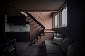 基本單棟房屋, 山景 | 客廳