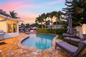 Pool - Pompano Beach Retreat • Private Pool + Canal-Front Tiki Lounge | Coral Current (Pompano Beach)