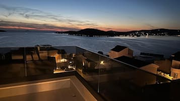 Apartment, Balcony, Beach View | Property grounds