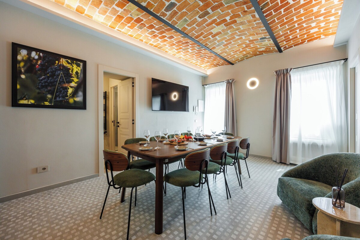 Departamento, vista al jardín (Casa 4) | Área de sala de estar