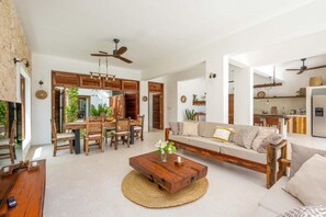 Living area - Zanzibar Coconut Villas (Matemwe)
