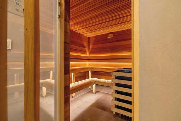 Sauna available for guests to enjoy during their stay.