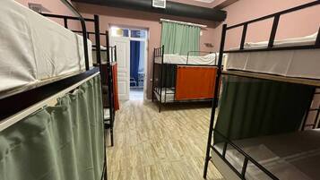 Shared Dormitory, Lanai | In-room safe, laptop workspace, blackout drapes, iron/ironing board