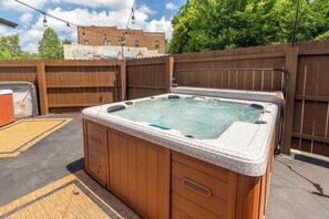 Spabad buiten