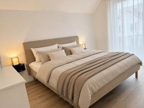 Iron/ironing board, travel cot, free WiFi - Traumzeit Residenz - family-friendly, balcony, private parking space, fireplace (Olpenitz)