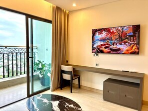 Deluxe Apartment, Balcony, City View | Interior - Golden Bay 2 Bedrooms Apartment (Da Nang)