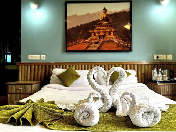 Desk, free WiFi - Jo stel Hotel Bamboo Inn (Gangtok)